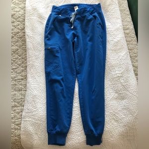FIGS Royal Blue Zamora Jogger Scrub Pant